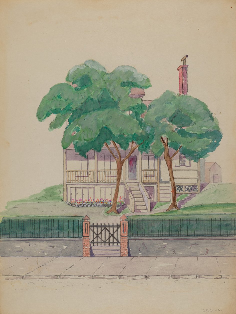 Casa del signor Stewart, 1935-1942 da Gladys Cook