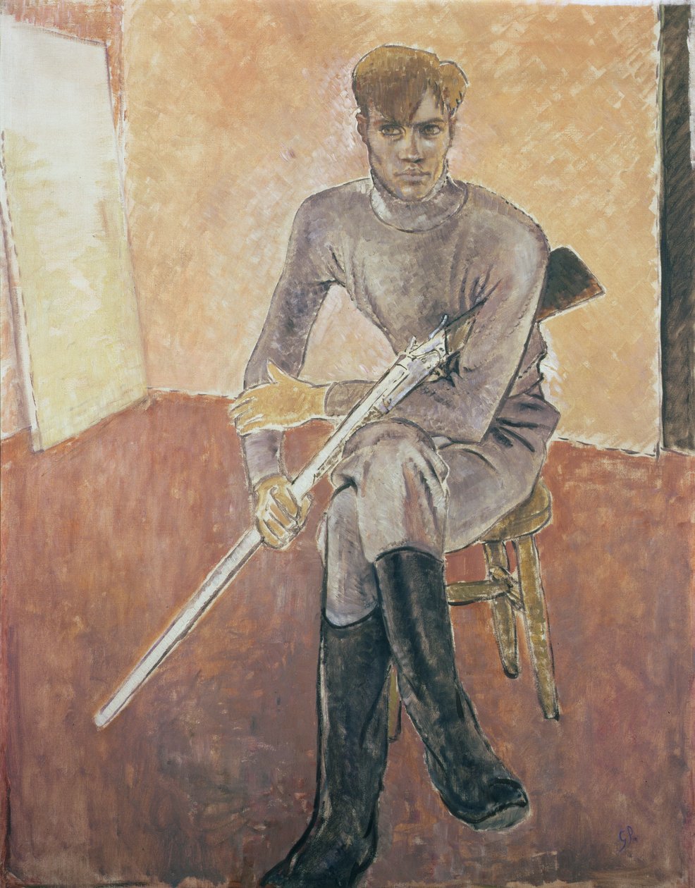 Uomo con fucile, XX secolo da Glyn Warren Philpot