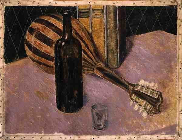 Natura morta con mandolino da Glyn Warren Philpot
