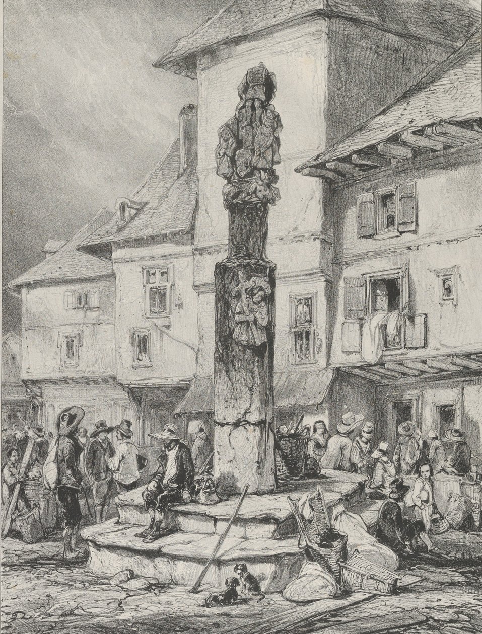 Croix de Chaudesaigues da Godefroy Engelmann