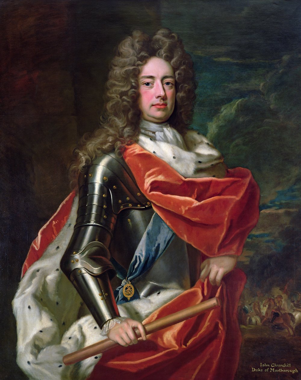 Ritratto di John Churchill, 1° Duca di Marlborough da Godfrey Kneller