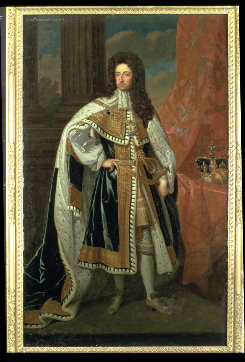 Ritratto di Re Guglielmo III (1650-1702) da Godfrey Kneller