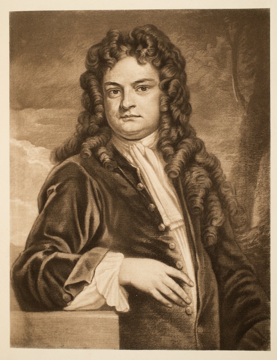 Sir Richard Steele, pub. 1902 da Godfrey Kneller
