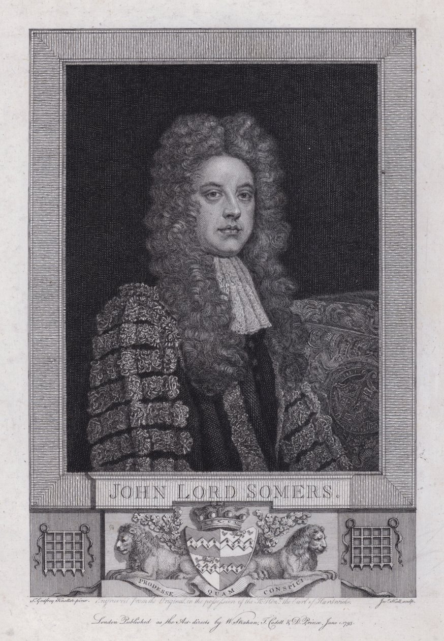 John Somers da Godfrey (after) Kneller