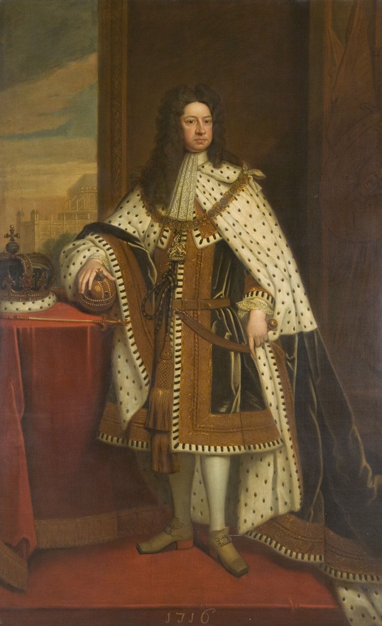 Giorgio I da Godfrey (studio of) Kneller