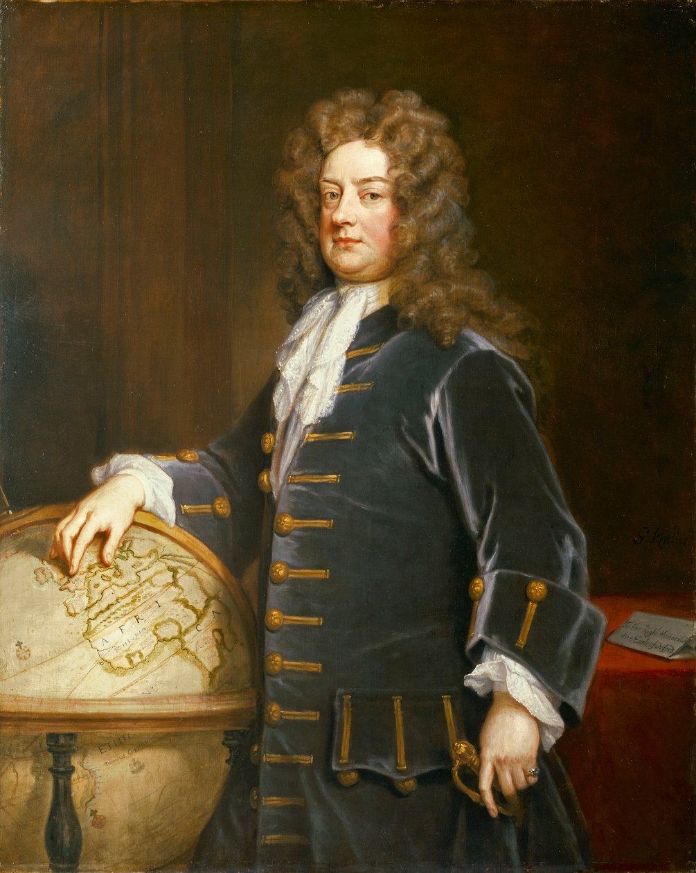 Ammiraglio Edward Russell da Godfrey Kneller