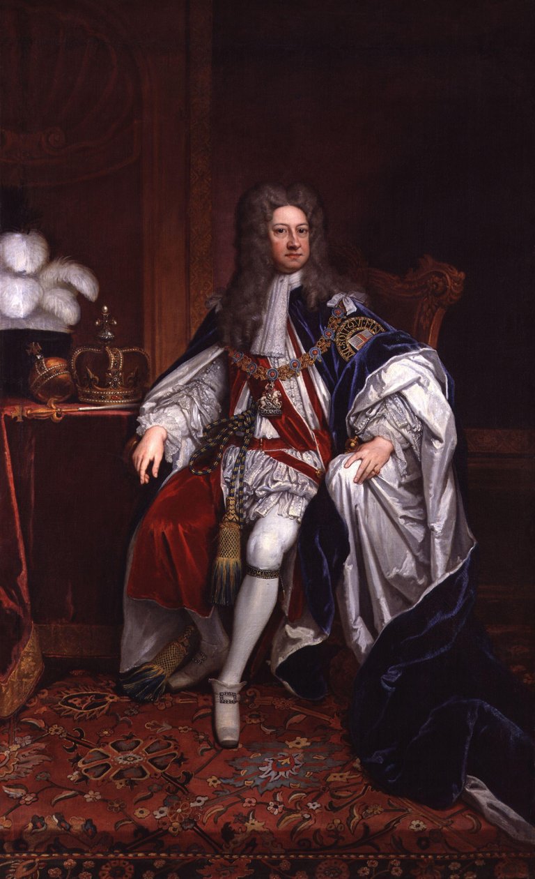 Re Giorgio I da Godfrey Kneller