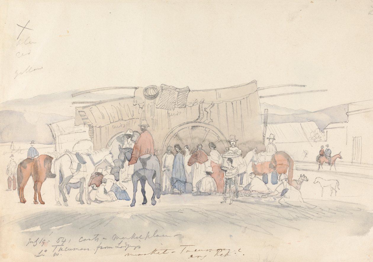 Tucumán, Argentina da Godfrey Thomas Vigne