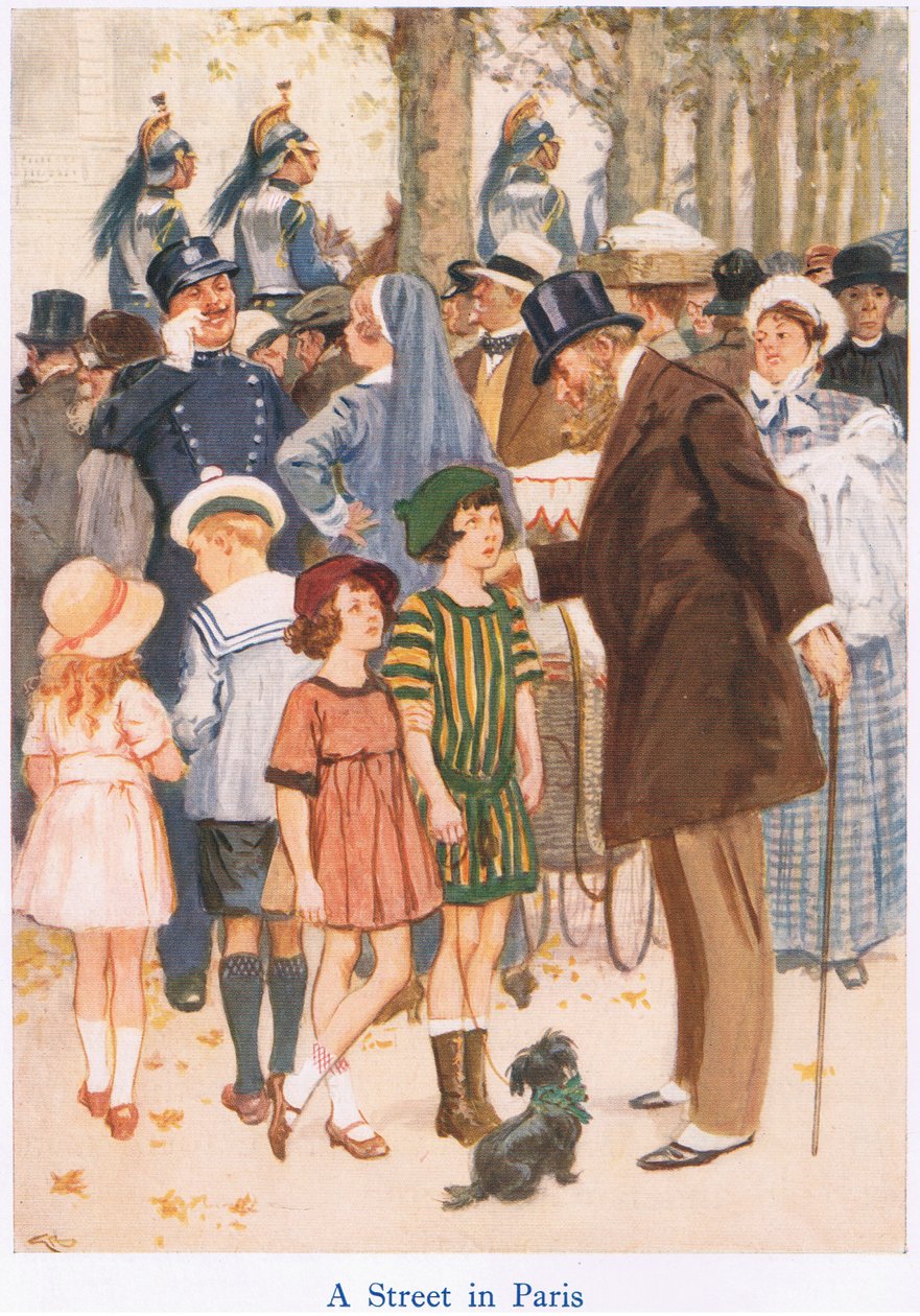 Una strada a Parigi da Gordon Frederick Browne