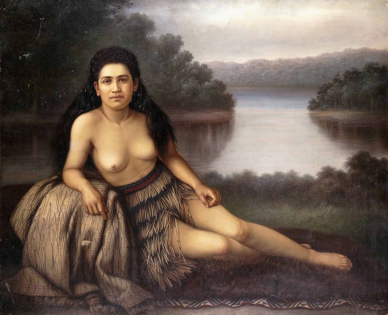 Hinemoa, 1899 da Gottfried Lindauer