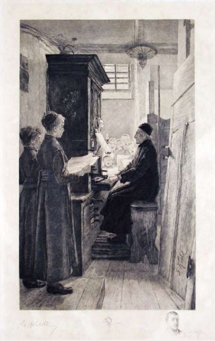 Coro della chiesa da Gotthardt Johann Kuehl