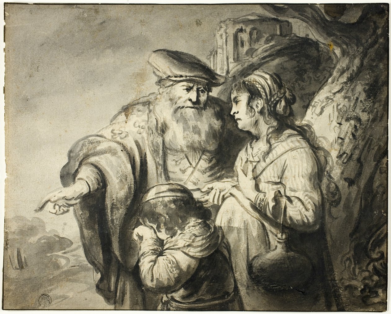 Espulsione di Agar da Govaert Flinck