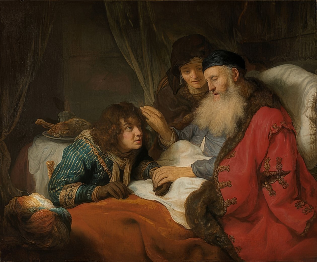 Isacco benedice Giacobbe da Govaert Flinck