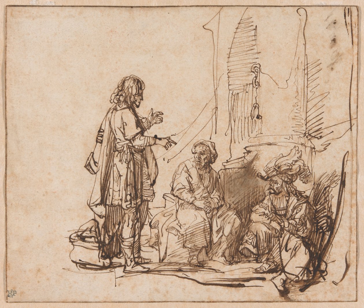 Giuseppe interpreta i sogni dei prigionieri da Govaert Flinck