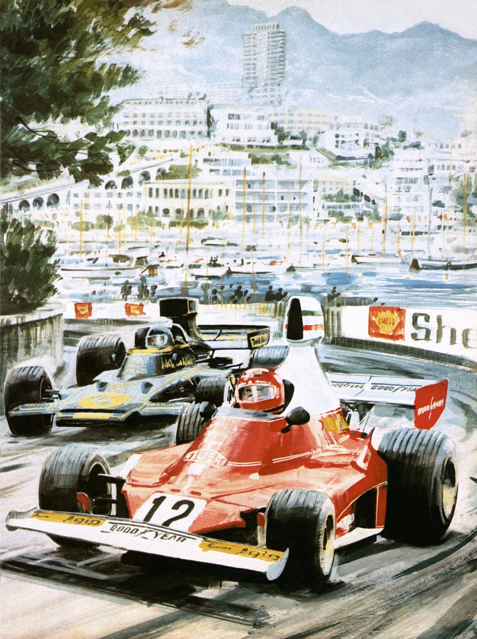 Niki Lauda da Graham Coton