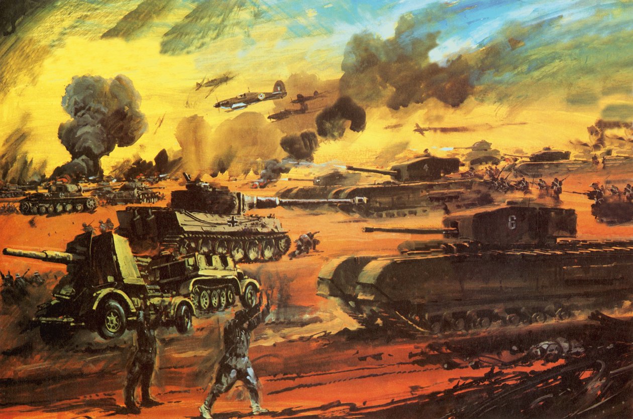 La battaglia di El Alamein da Graham Coton