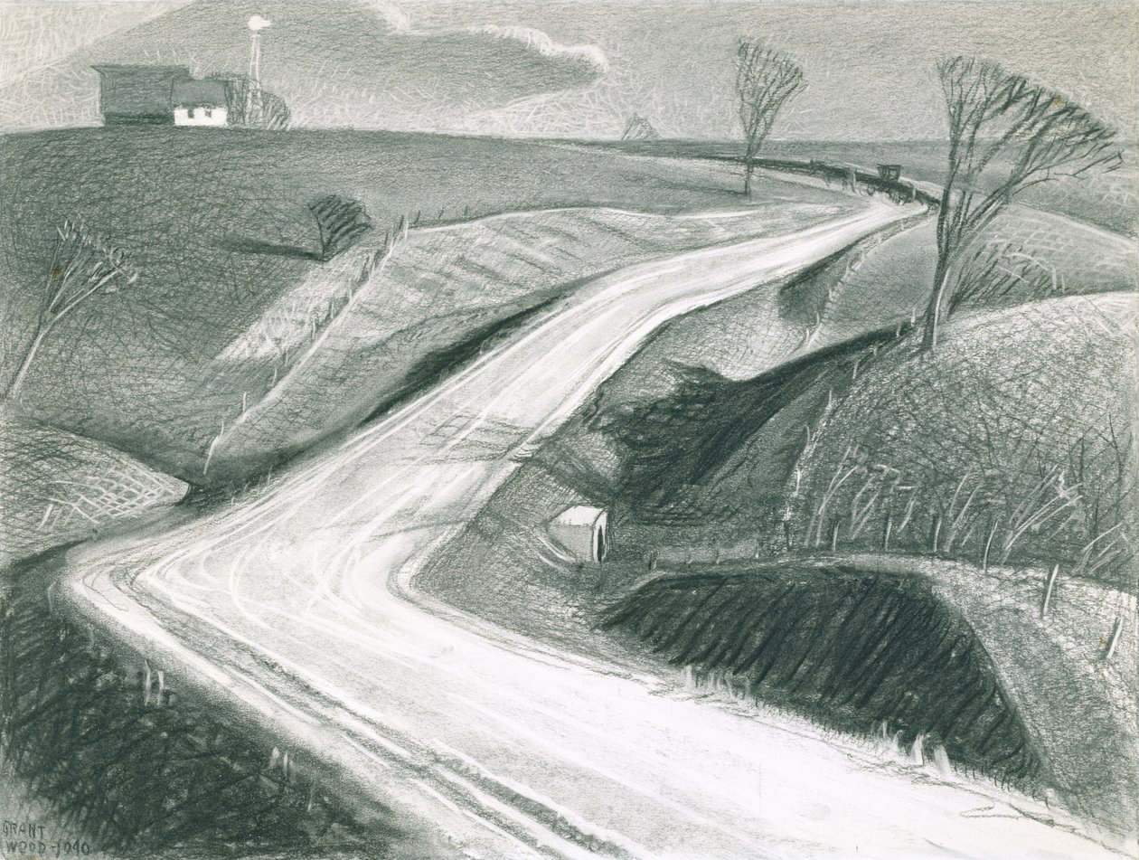 Marzo, 1940 da Grant Wood