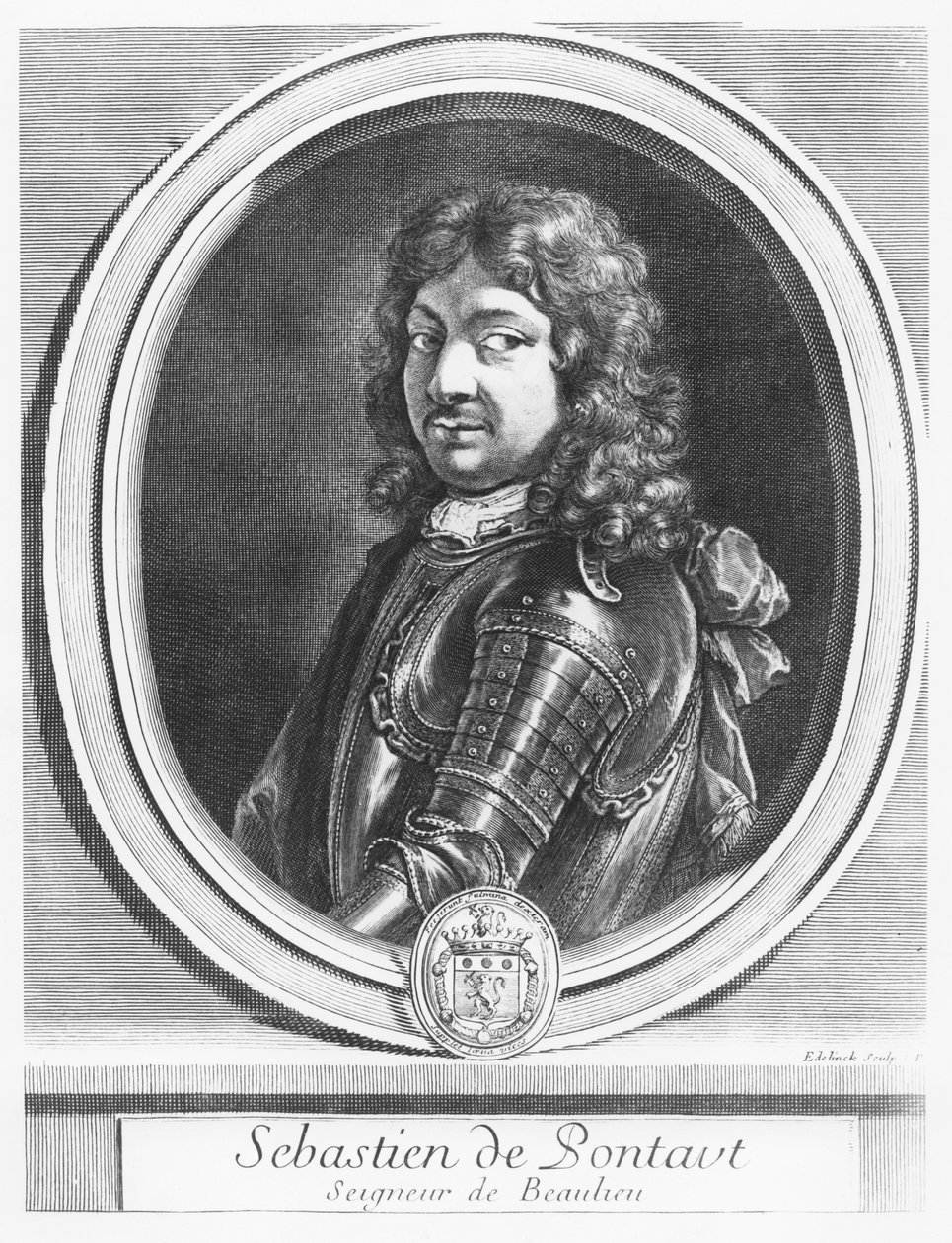 Sebastien de Pontault da Gérard Edelinck
