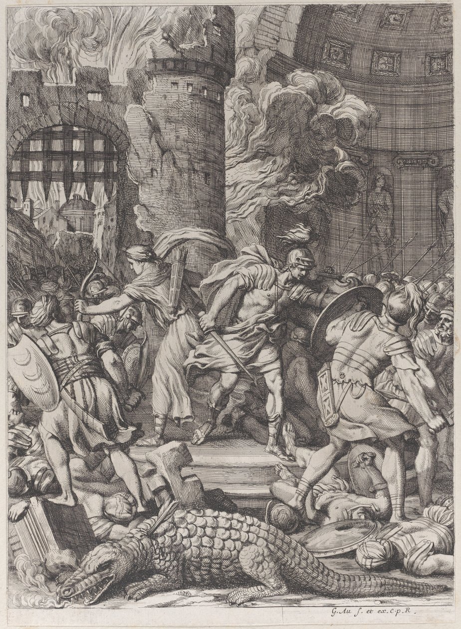 La Presa di Alessandria, 1672-78 da Gérard Audran