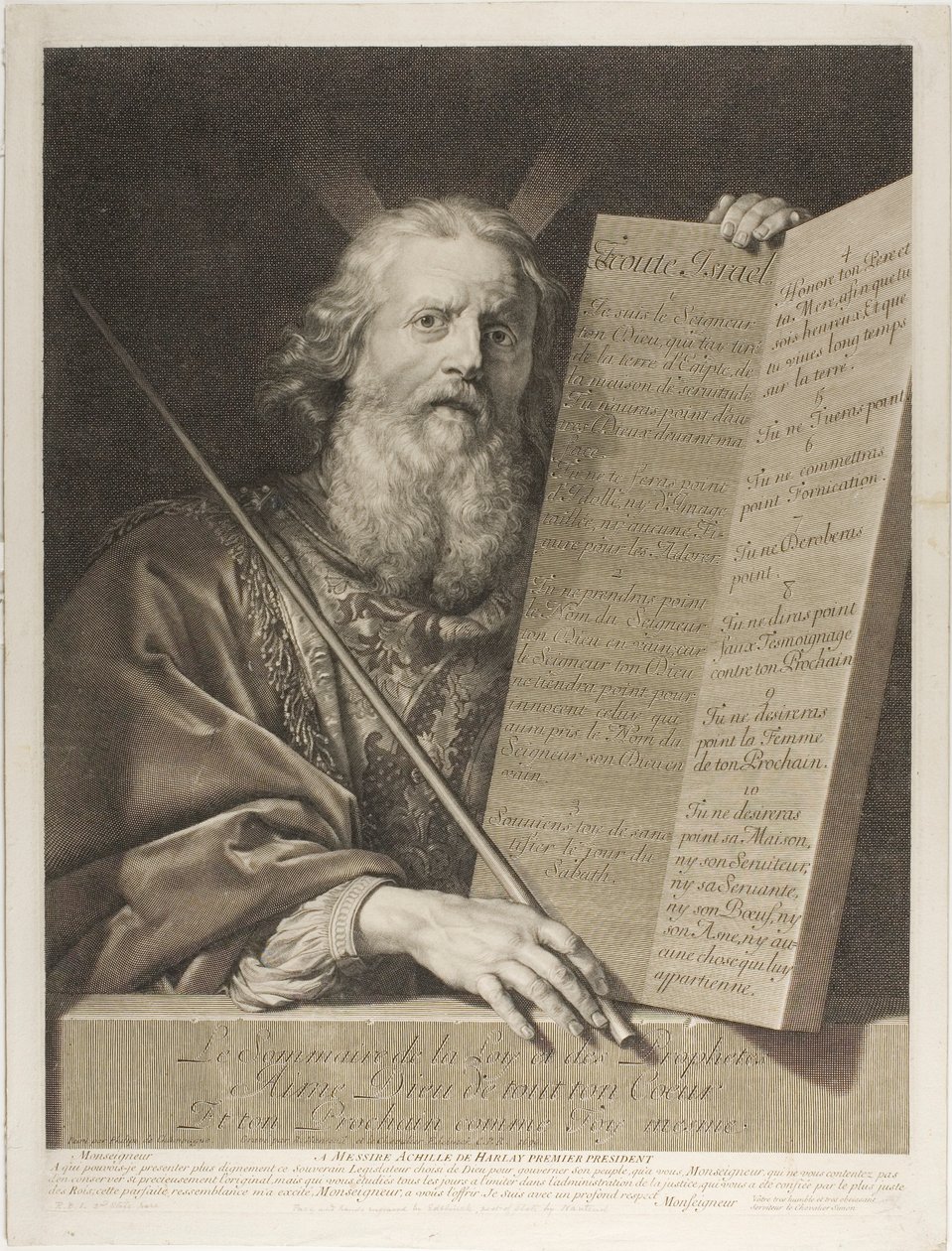 Mosè da Gérard Edelinck