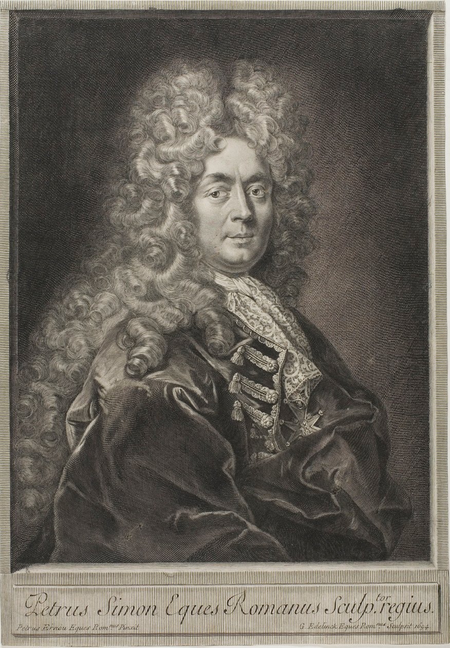 Pierre Simon, Incisore da Gérard Edelinck