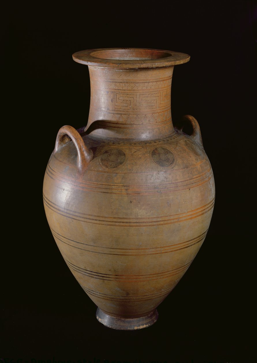 Anfora, c.750-700 a.C. da Greco Roman
