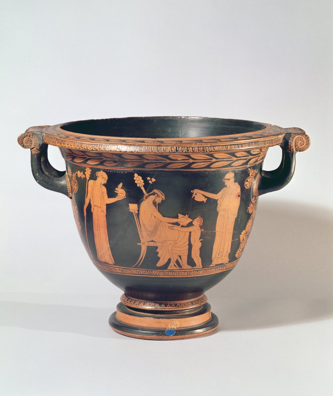 Cratere a campana a figure rosse attiche, c.450-440 a.C. da Greek