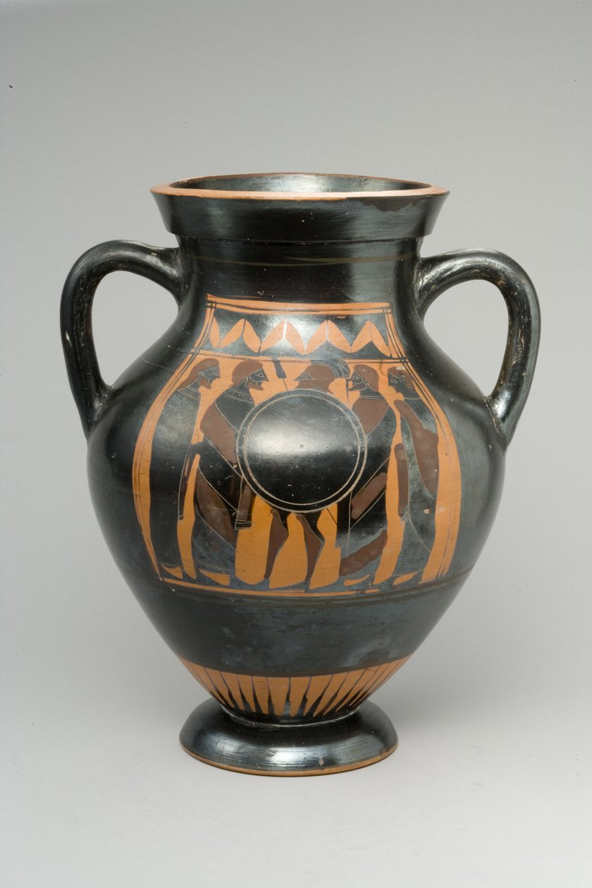 Anfora a figure nere, metà del VI secolo a.C. da Greek