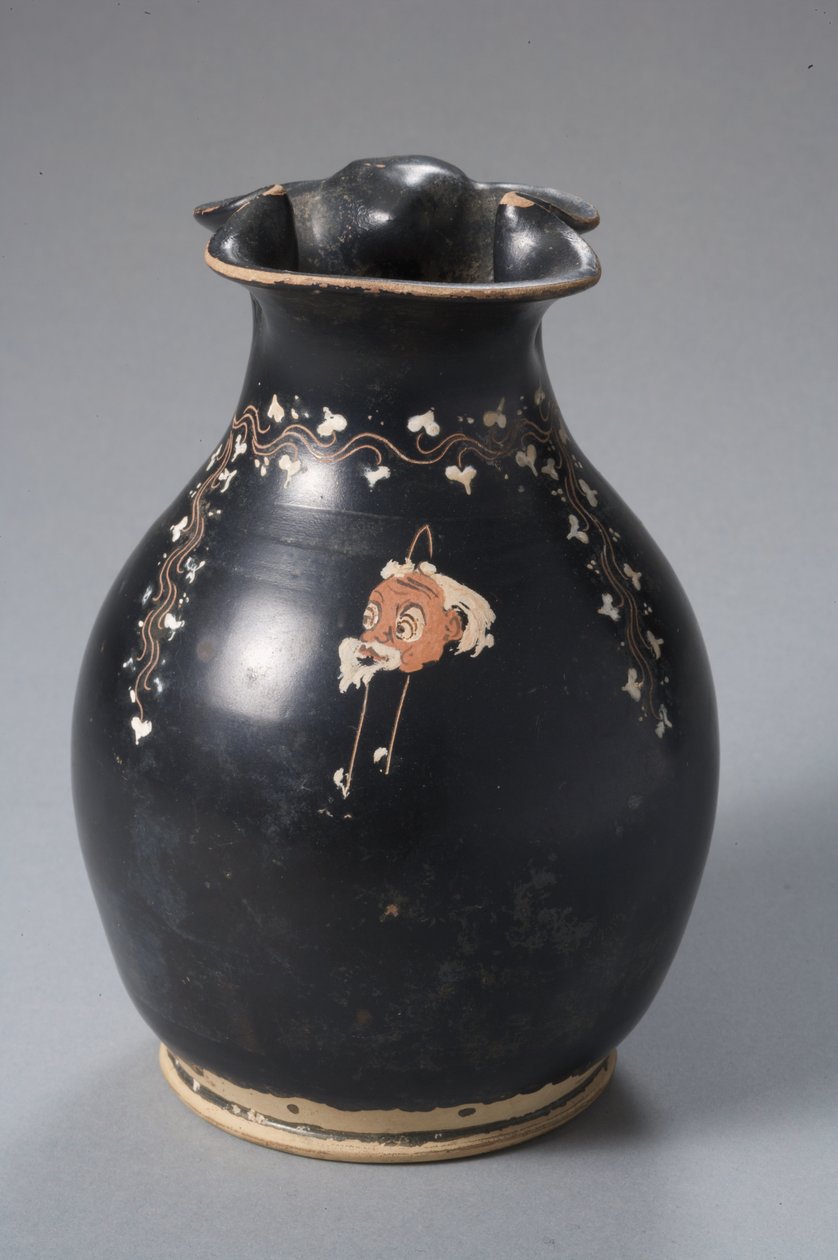 Oinochoe smaltato di Gnathia, Gruppo Konnakis da Greek
