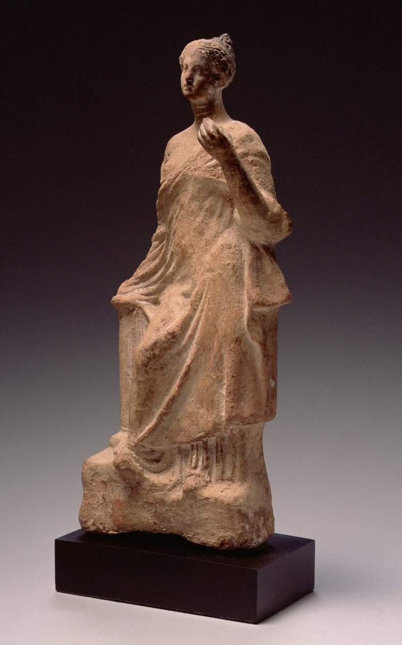 Statua ellenistica (terracotta) da Greek