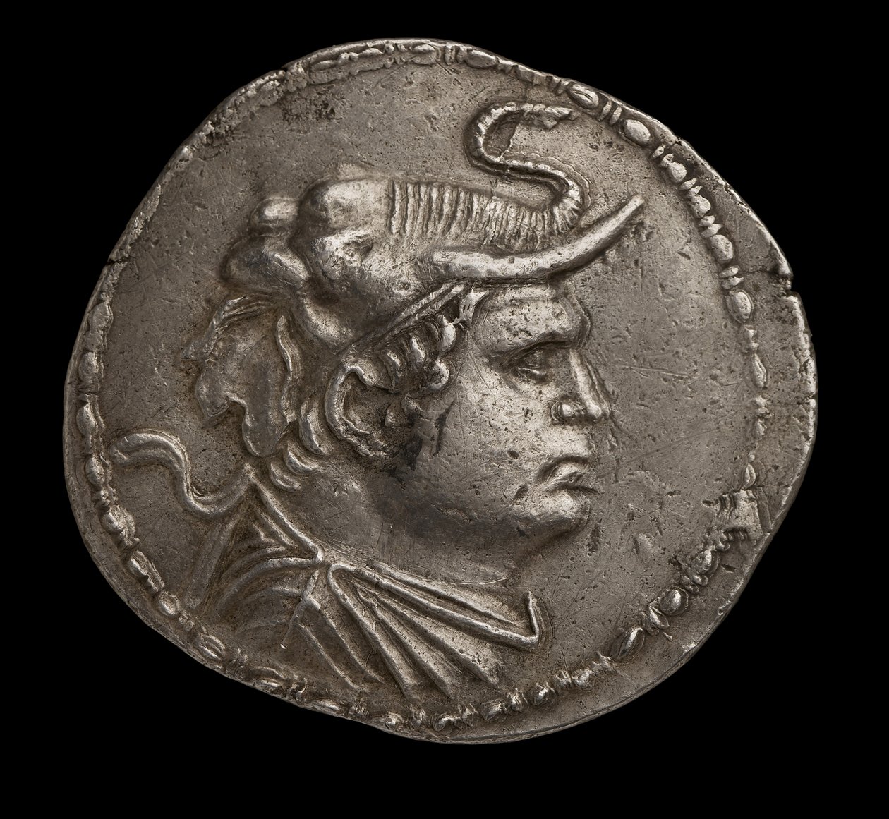 Moneta indo-greca (argento) da Greek