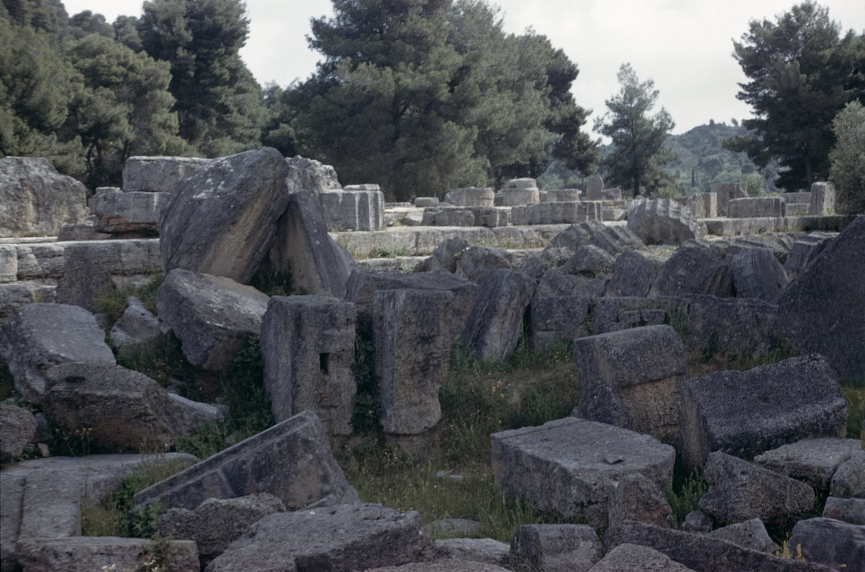 Rovine del Tempio di Zeus da Greek