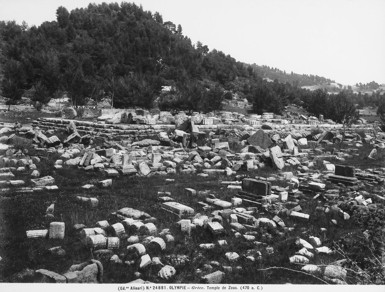 Rovine del Tempio di Zeus da Greek