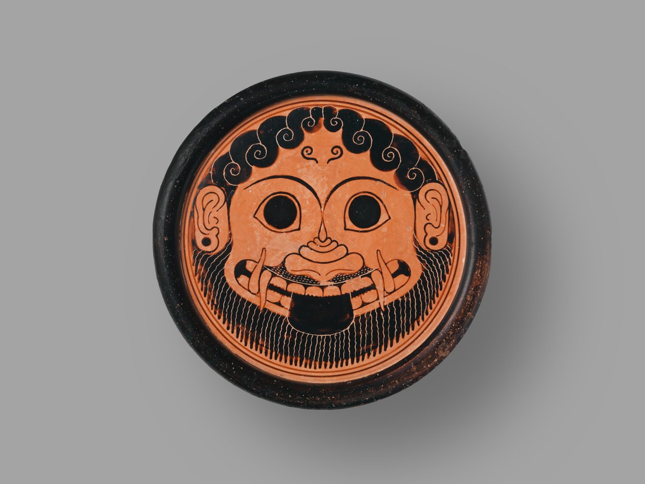 Supporto in terracotta, c.570 a.C. da Greek