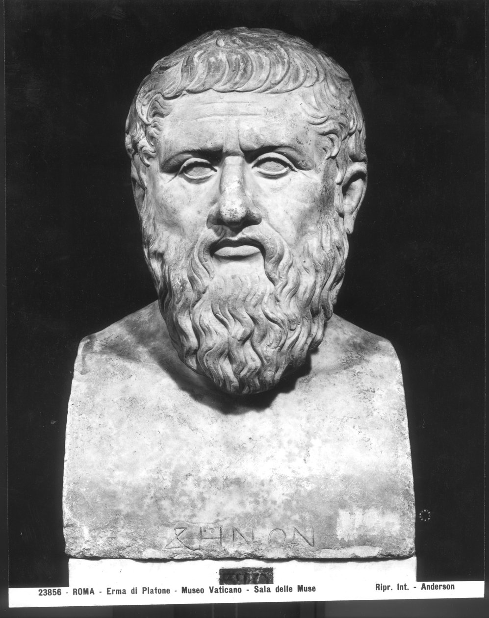 Busto di Platone (c.427-347 a.C.) da Greek