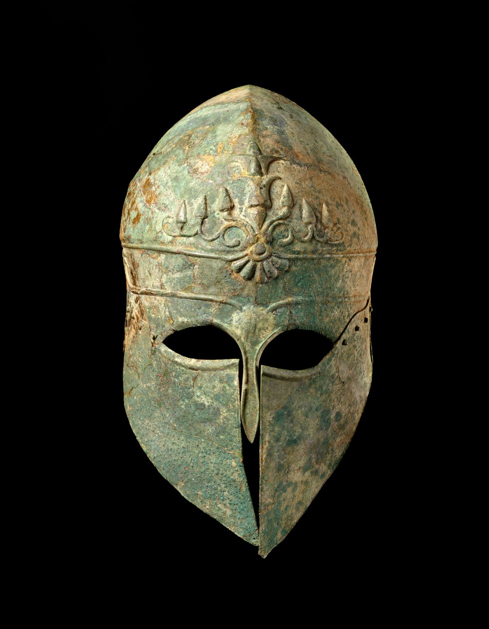 Elmo corinzio, c.495 a.C. da Greek