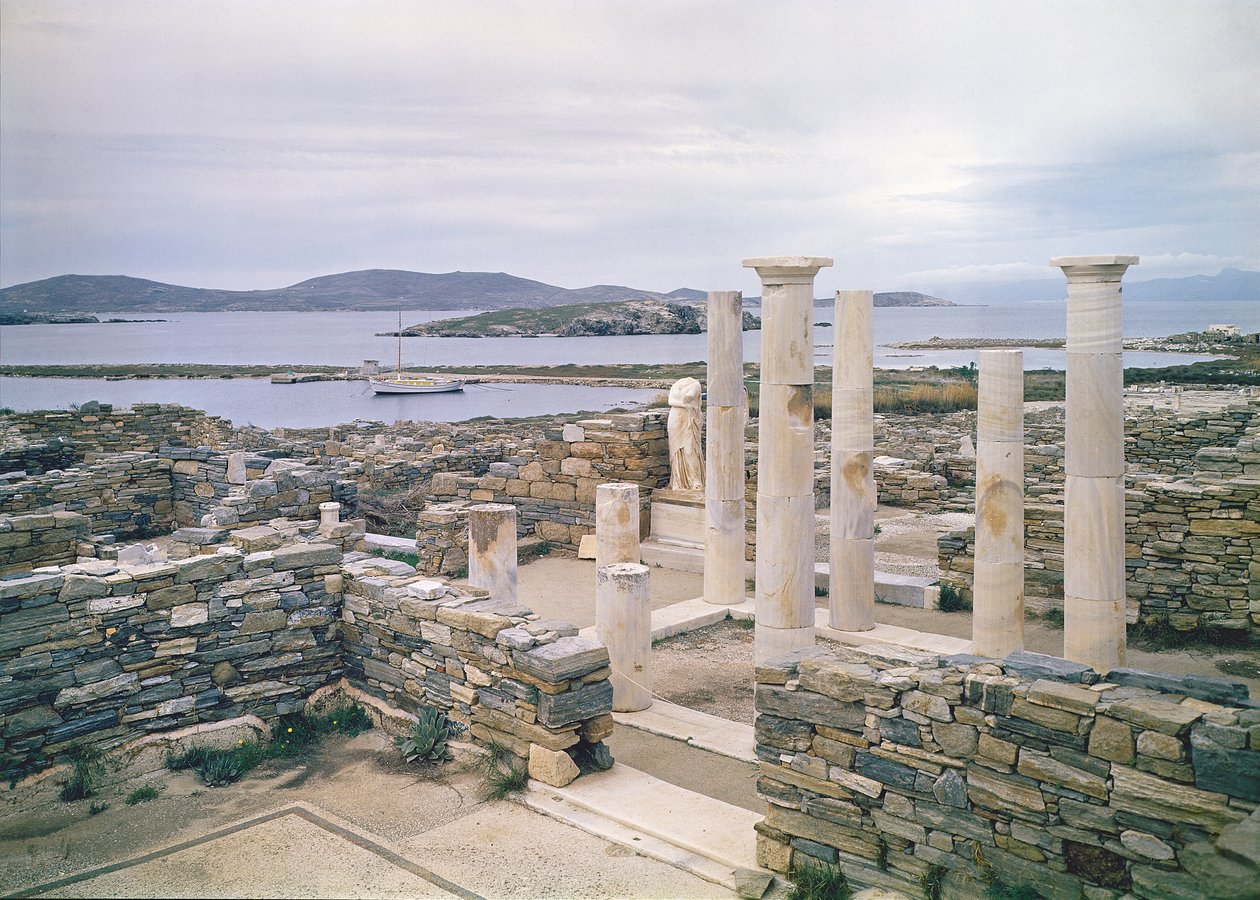 Veduta della Casa di Cleopatra da Greek