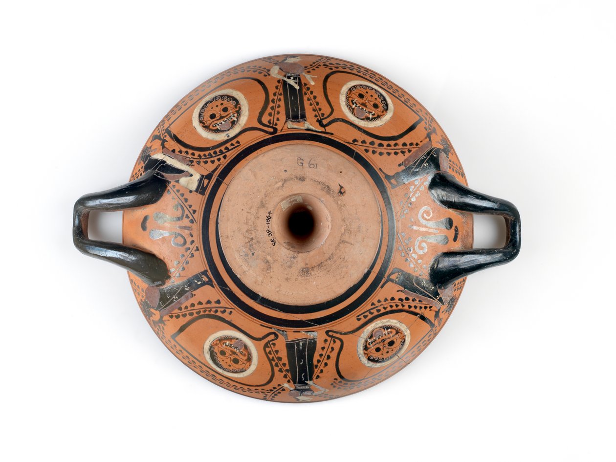 Vaso, coppa con occhi da Greek School