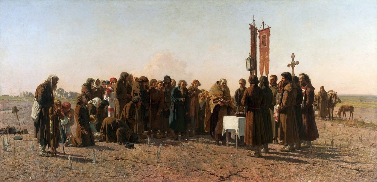 Una preghiera in tempo di siccità da Grigoriy Myasoyedov