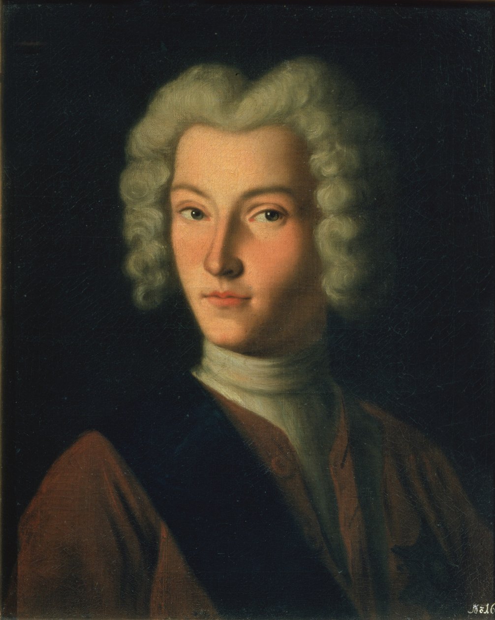 Ritratto dello Zar Pietro II (1715-30) da Grigory Dmitriev Molchanov