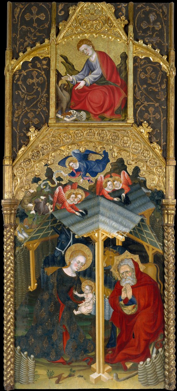 Natività e San Giovanni Evangelista da Guerau Gener