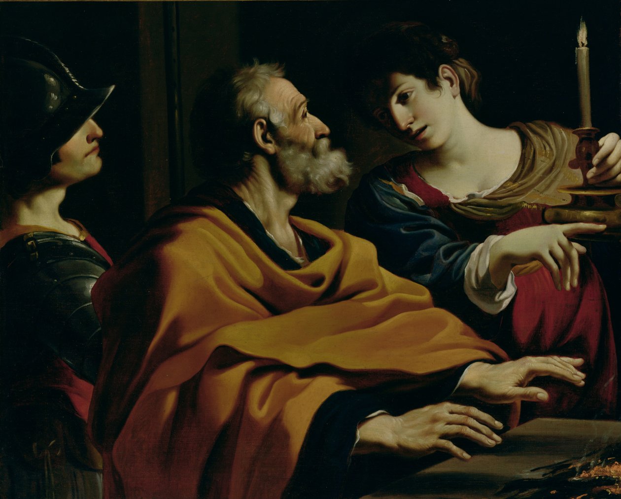 Il Rifiuto di San Pietro da Giovanni Francesco Barbieri