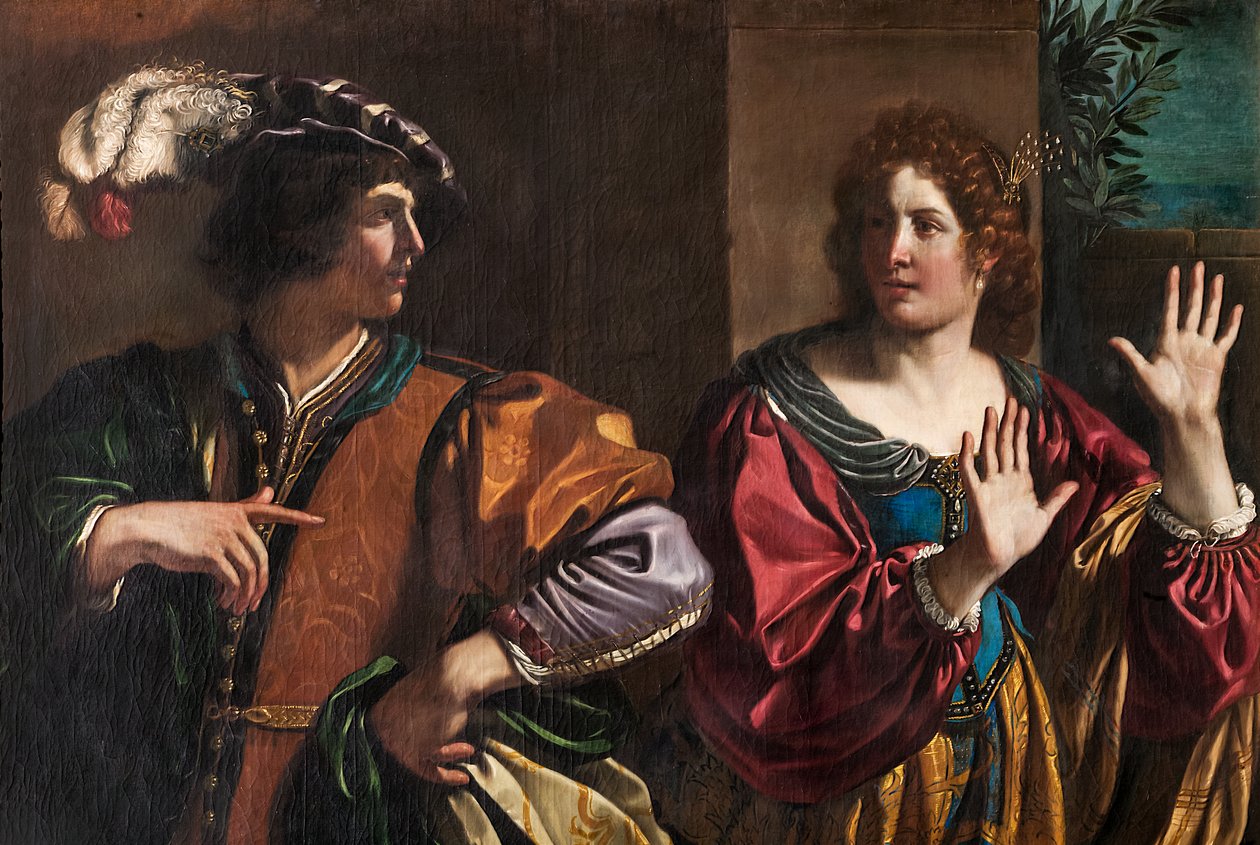 Amnon e Tamar da Guercino