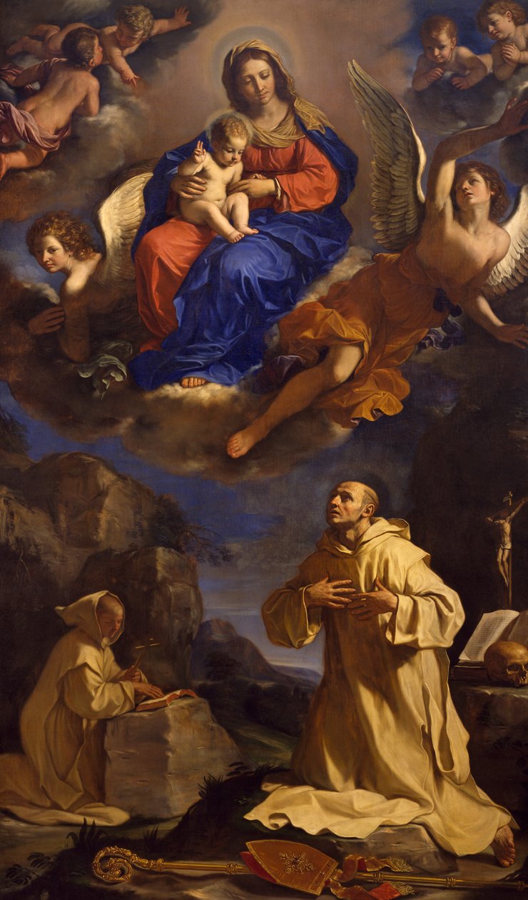 La visione di San Bruno da Guercino