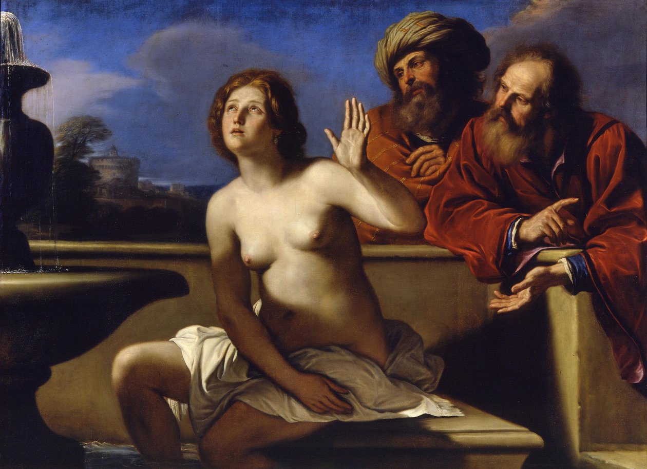 Susanna e i vecchioni, 1649-1650 da Guercino