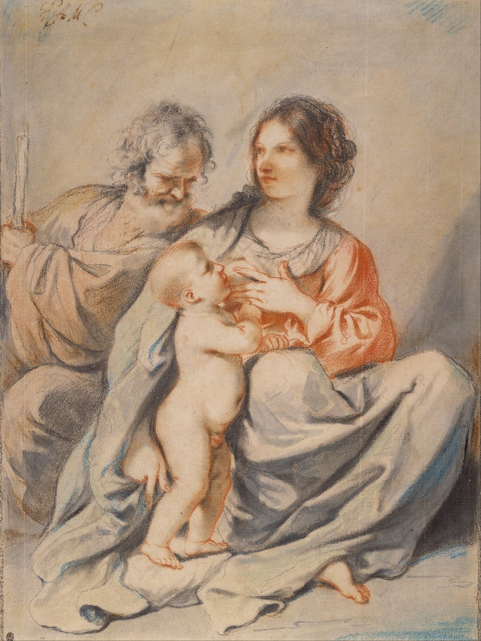 La Sacra Famiglia da Guercino