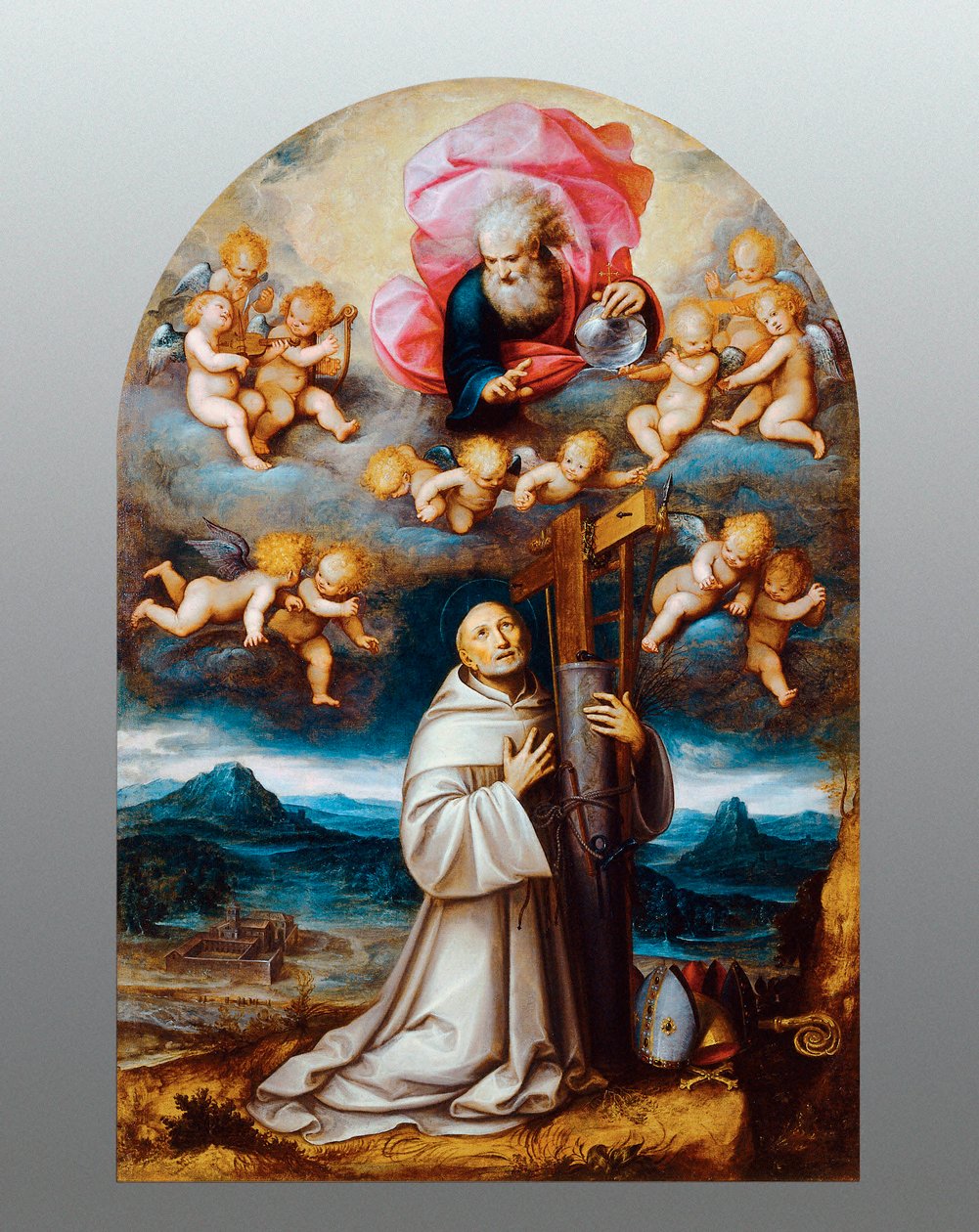 San Bernardo di Chiaravalle da Guglielmo Caccia