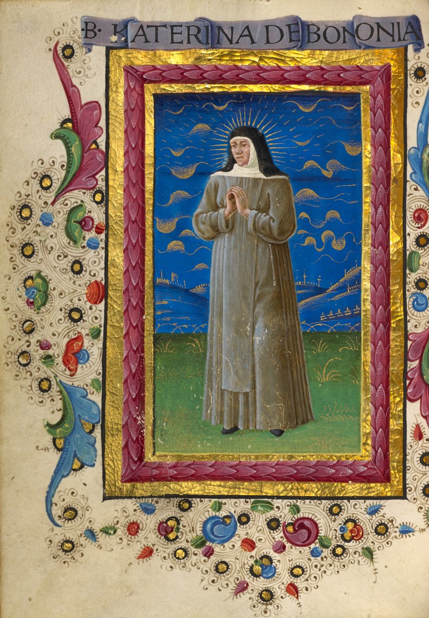 Santa Caterina da Bologna da Guglielmo Giraldi