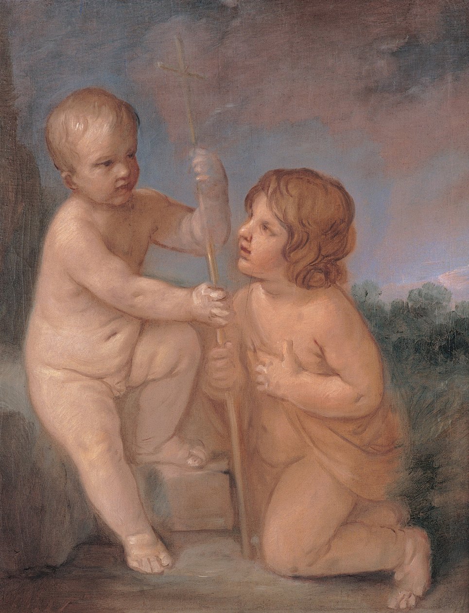 Il bambino Gesù e San Giovanni da Guido Reni