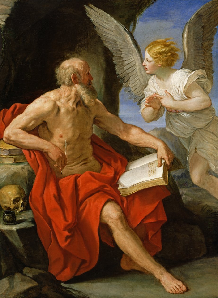 Angelo che Appare a San Girolamo, c.1640 da Guido Reni